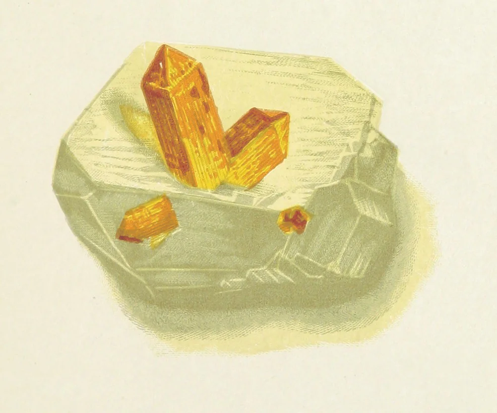 An illustration from Precious Stones and Gems ... Fifth edition, revised and largely rewritten, with chapters on the ruby mines of Burma, 1892, leaf 383