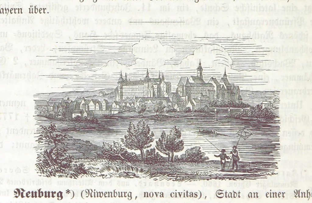 An illustration from Bayern. Ein geographisch-statistisch-historisches Handbuch des Königreiches ... Mit 300 Illustrationen, 1852, leaf 1000