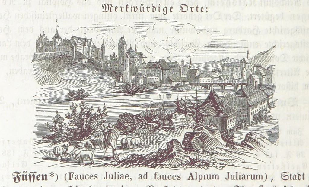 An illustration from Bayern. Ein geographisch-statistisch-historisches Handbuch des Königreiches ... Mit 300 Illustrationen, 1852, leaf 1024