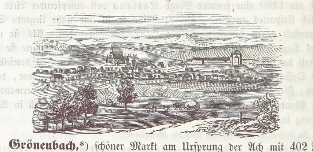 An illustration from Bayern. Ein geographisch-statistisch-historisches Handbuch des Königreiches ... Mit 300 Illustrationen, 1852, leaf 1030