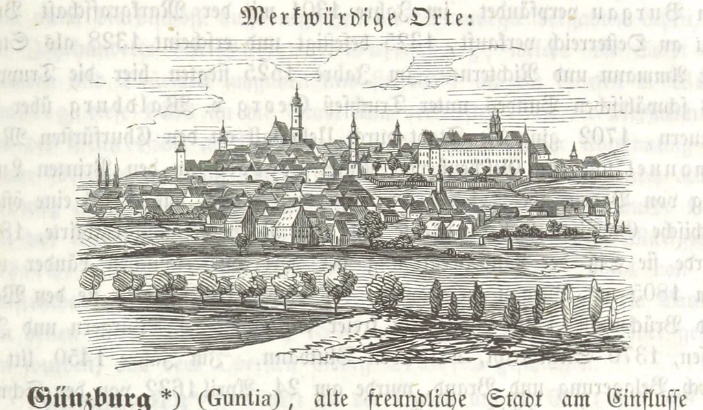 An illustration from Bayern. Ein geographisch-statistisch-historisches Handbuch des Königreiches ... Mit 300 Illustrationen, 1852, leaf 1033