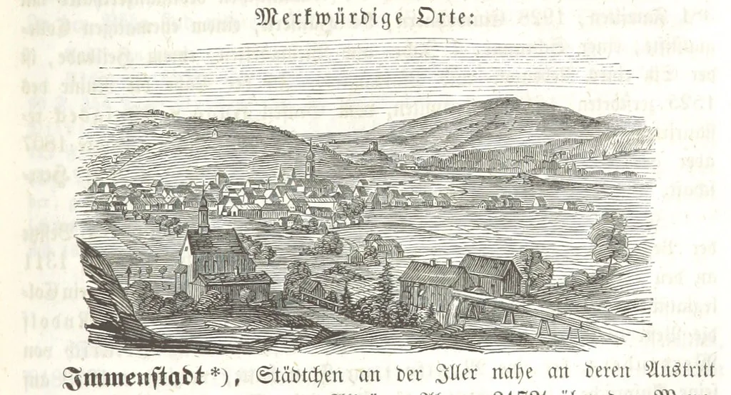An illustration from Bayern. Ein geographisch-statistisch-historisches Handbuch des Königreiches ... Mit 300 Illustrationen, 1852, leaf 1041