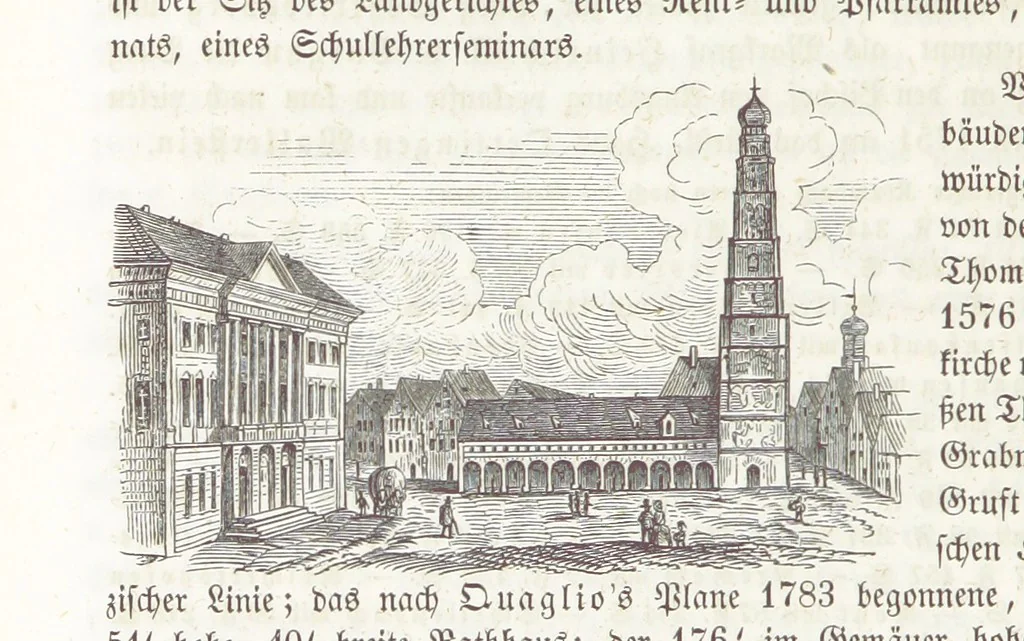 An illustration from Bayern. Ein geographisch-statistisch-historisches Handbuch des Königreiches ... Mit 300 Illustrationen, 1852, leaf 1052