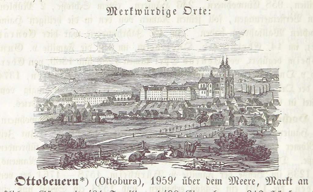 An illustration from Bayern. Ein geographisch-statistisch-historisches Handbuch des Königreiches ... Mit 300 Illustrationen, 1852, leaf 1076