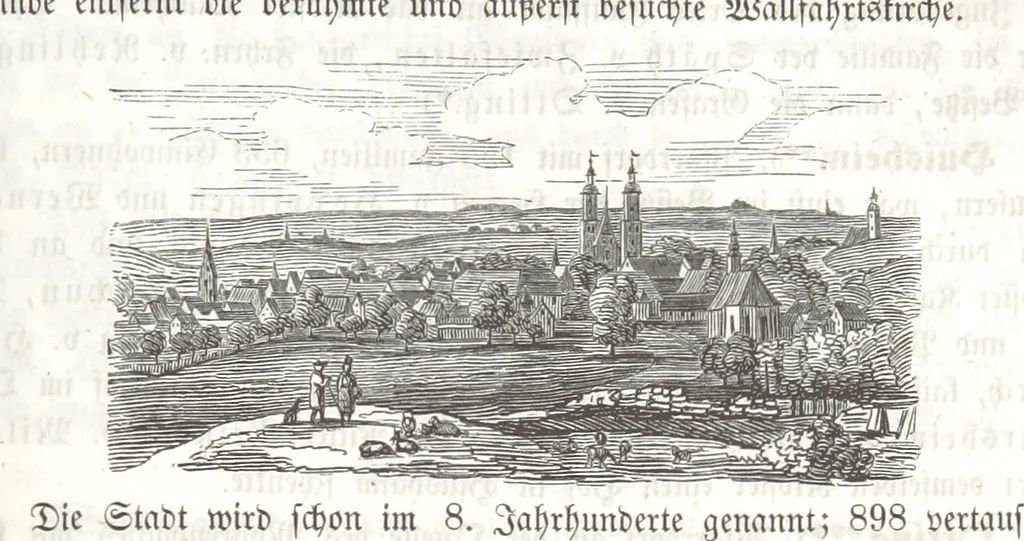 An illustration from Bayern. Ein geographisch-statistisch-historisches Handbuch des Königreiches ... Mit 300 Illustrationen, 1852, leaf 1093