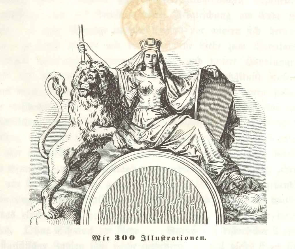 An illustration from Bayern. Ein geographisch-statistisch-historisches Handbuch des Königreiches ... Mit 300 Illustrationen, 1852, leaf 11