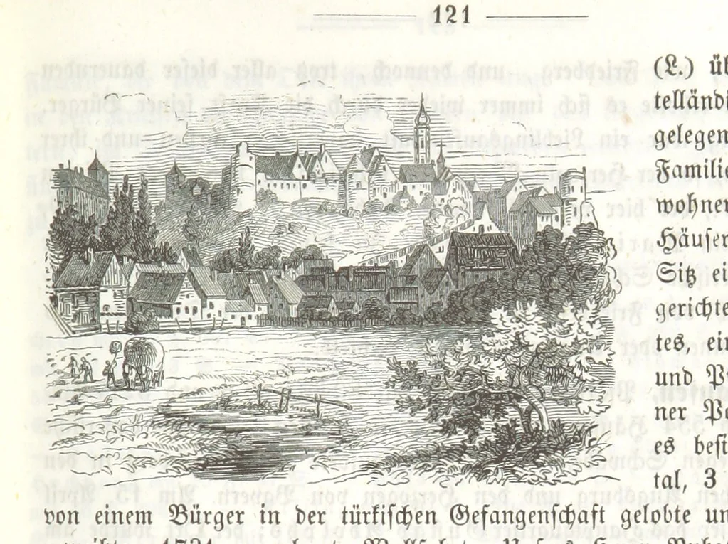 An illustration from Bayern. Ein geographisch-statistisch-historisches Handbuch des Königreiches ... Mit 300 Illustrationen, 1852, leaf 135