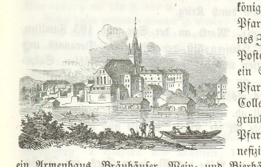 An illustration from Bayern. Ein geographisch-statistisch-historisches Handbuch des Königreiches ... Mit 300 Illustrationen, 1852, leaf 151