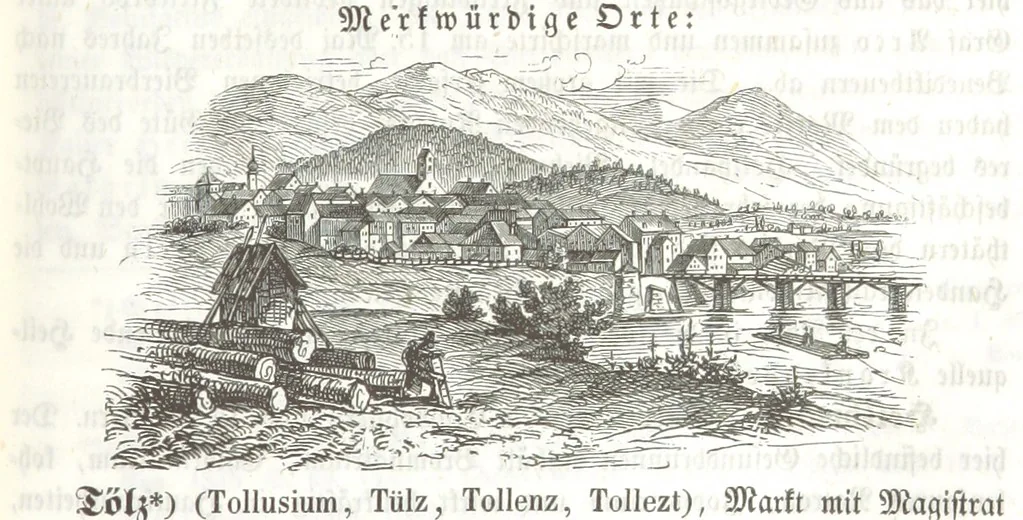 An illustration from Bayern. Ein geographisch-statistisch-historisches Handbuch des Königreiches ... Mit 300 Illustrationen, 1852, leaf 201
