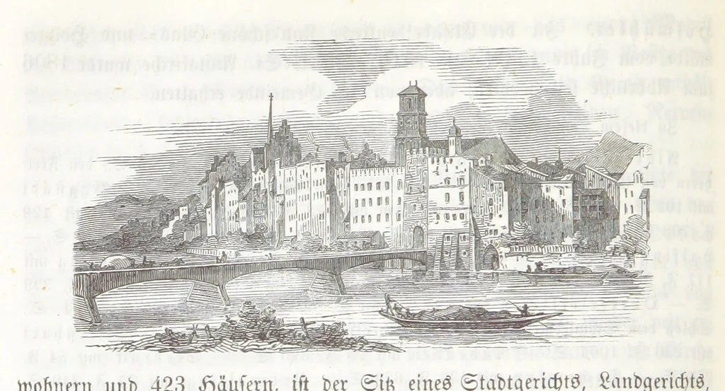 An illustration from Bayern. Ein geographisch-statistisch-historisches Handbuch des Königreiches ... Mit 300 Illustrationen, 1852, leaf 212