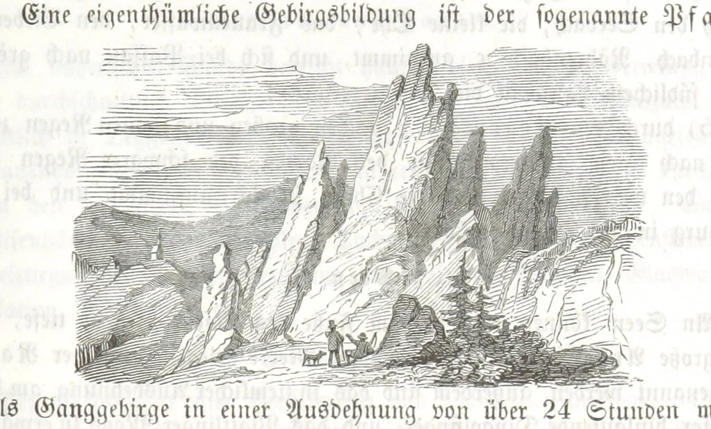 An illustration from Bayern. Ein geographisch-statistisch-historisches Handbuch des Königreiches ... Mit 300 Illustrationen, 1852, leaf 231