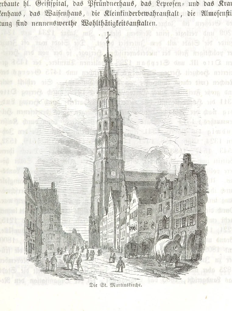 An illustration from Bayern. Ein geographisch-statistisch-historisches Handbuch des Königreiches ... Mit 300 Illustrationen, 1852, leaf 235