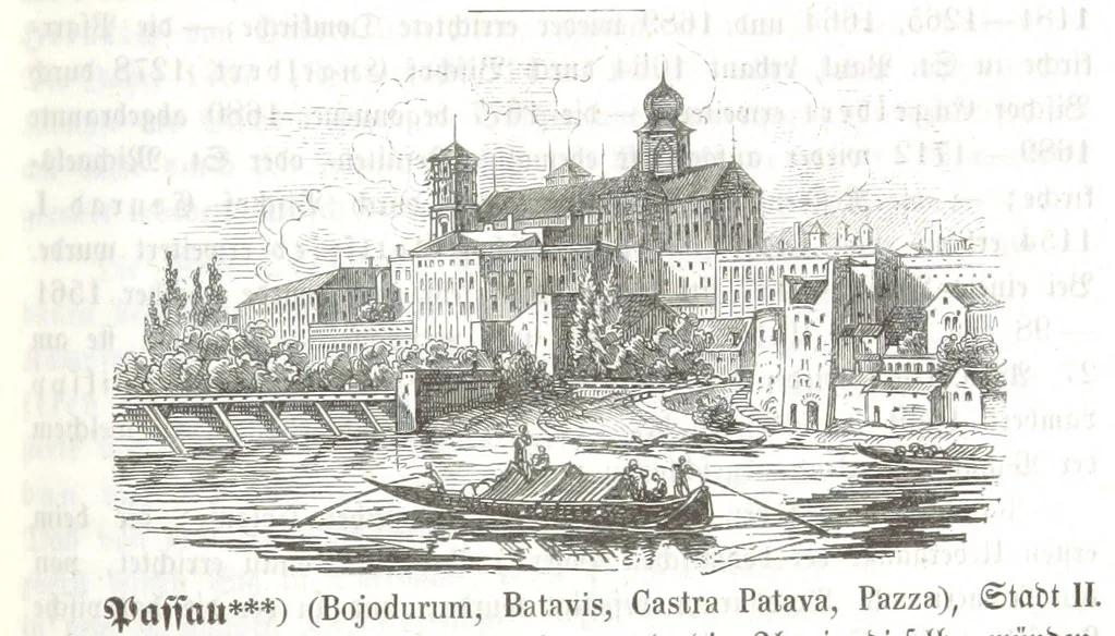 An illustration from Bayern. Ein geographisch-statistisch-historisches Handbuch des Königreiches ... Mit 300 Illustrationen, 1852, leaf 237