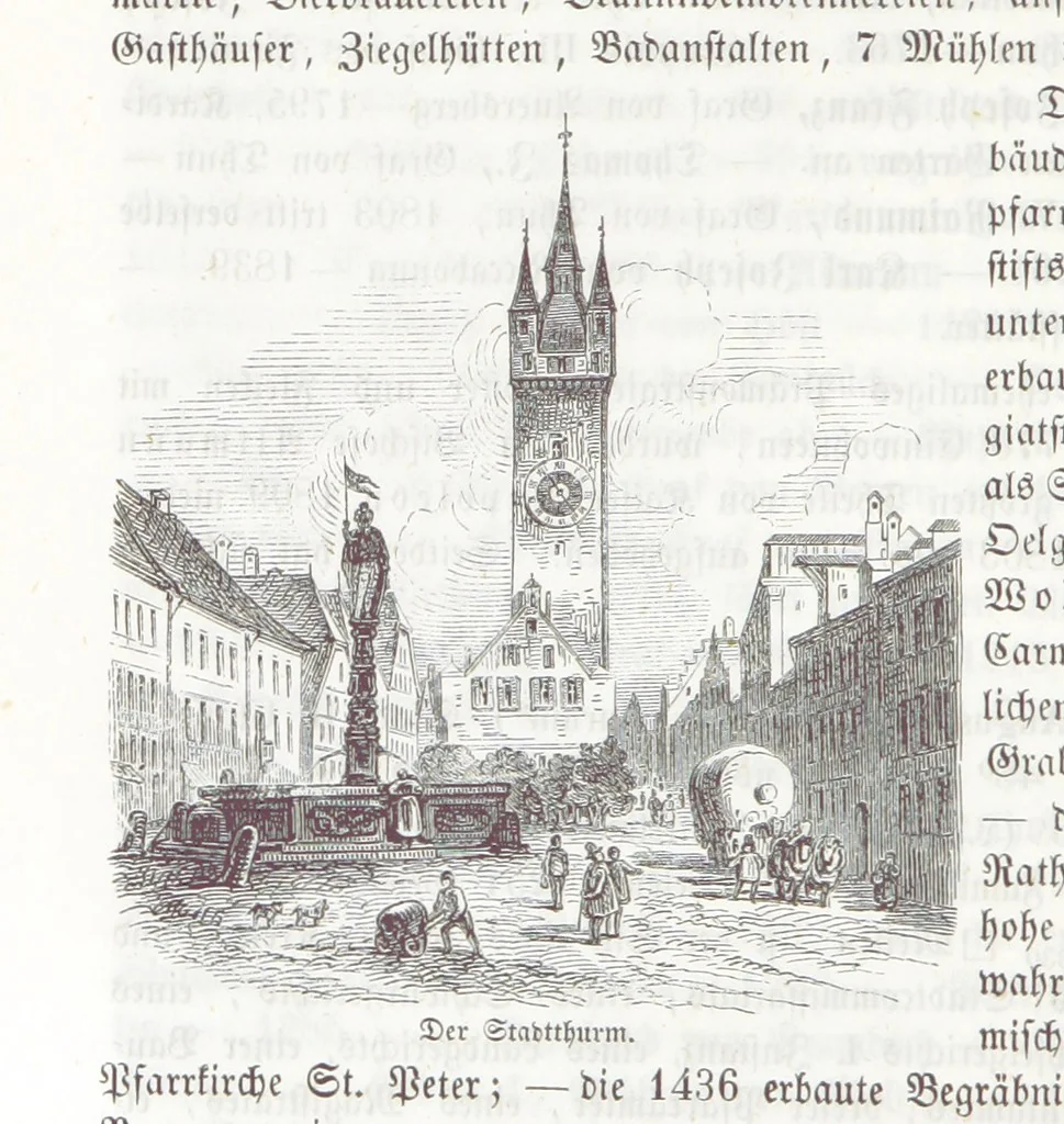 An illustration from Bayern. Ein geographisch-statistisch-historisches Handbuch des Königreiches ... Mit 300 Illustrationen, 1852, leaf 242