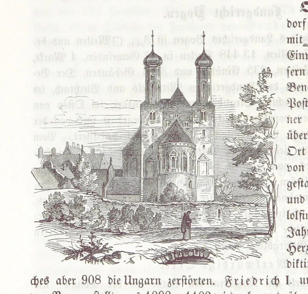 An illustration from Bayern. Ein geographisch-statistisch-historisches Handbuch des Königreiches ... Mit 300 Illustrationen, 1852, leaf 250