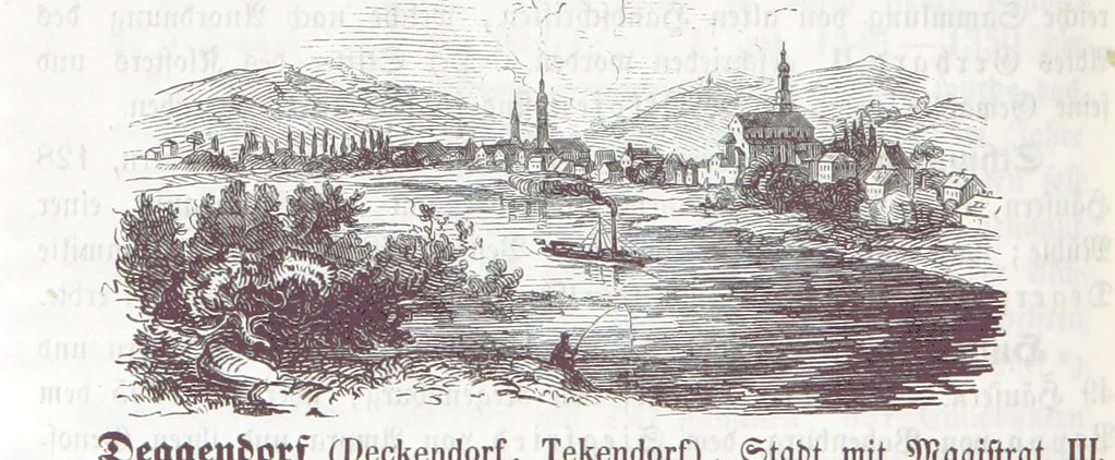 An illustration from Bayern. Ein geographisch-statistisch-historisches Handbuch des Königreiches ... Mit 300 Illustrationen, 1852, leaf 252