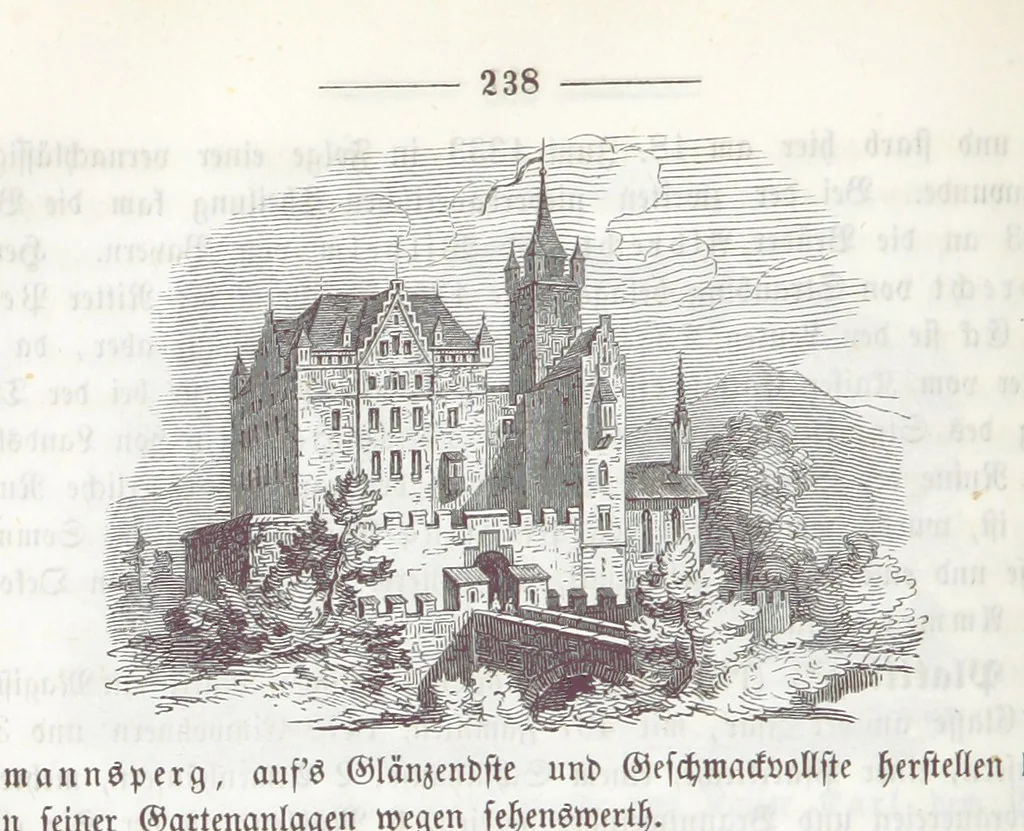 An illustration from Bayern. Ein geographisch-statistisch-historisches Handbuch des Königreiches ... Mit 300 Illustrationen, 1852, leaf 256