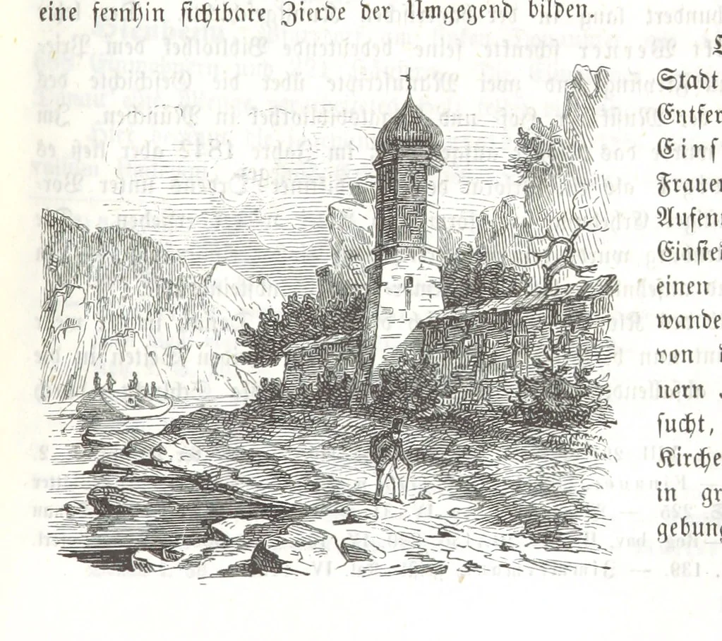 An illustration from Bayern. Ein geographisch-statistisch-historisches Handbuch des Königreiches ... Mit 300 Illustrationen, 1852, leaf 277