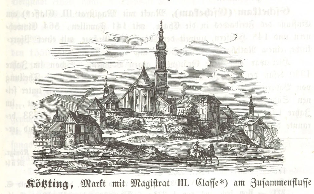 An illustration from Bayern. Ein geographisch-statistisch-historisches Handbuch des Königreiches ... Mit 300 Illustrationen, 1852, leaf 283