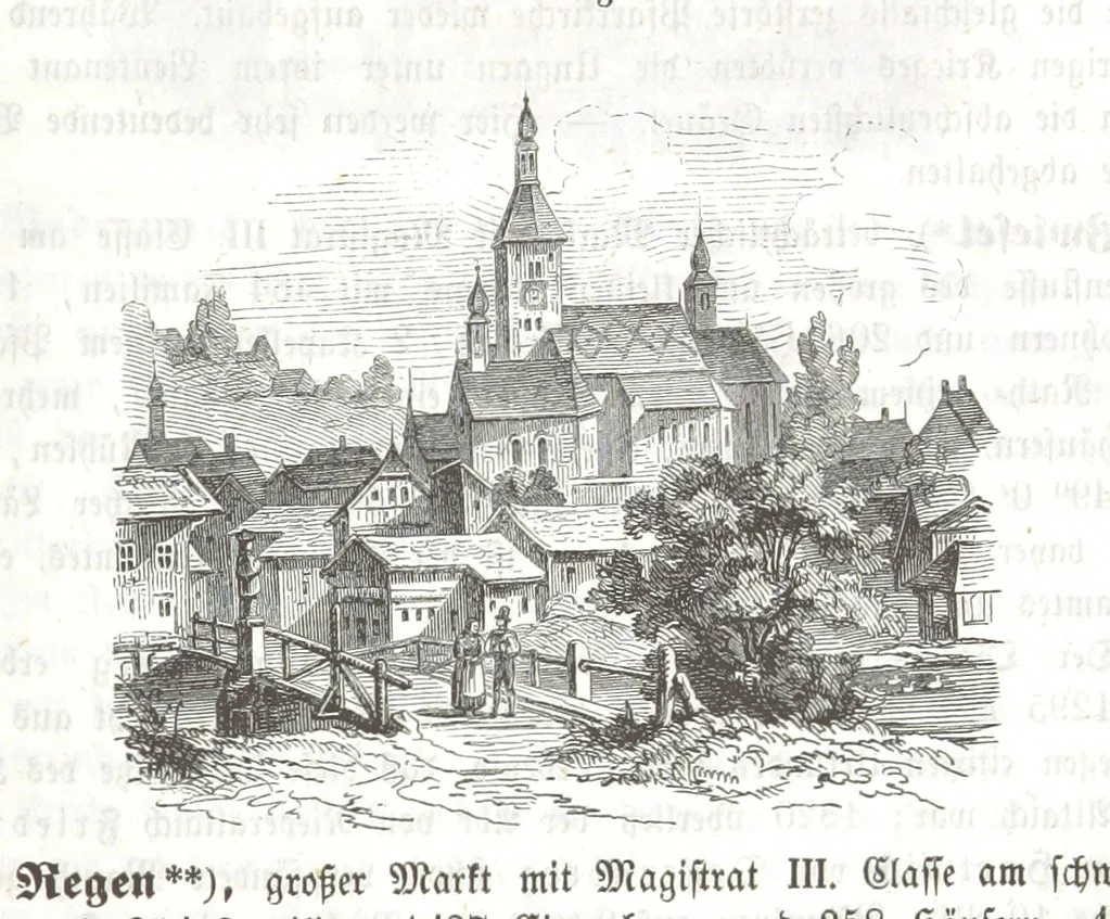 An illustration from Bayern. Ein geographisch-statistisch-historisches Handbuch des Königreiches ... Mit 300 Illustrationen, 1852, leaf 309