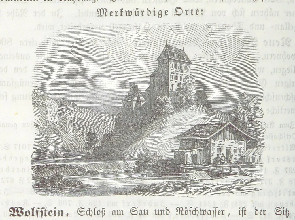 An illustration from Bayern. Ein geographisch-statistisch-historisches Handbuch des Königreiches ... Mit 300 Illustrationen, 1852, leaf 342