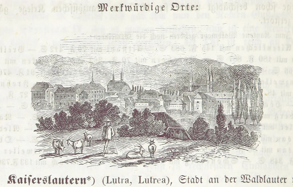 An illustration from Bayern. Ein geographisch-statistisch-historisches Handbuch des Königreiches ... Mit 300 Illustrationen, 1852, leaf 396