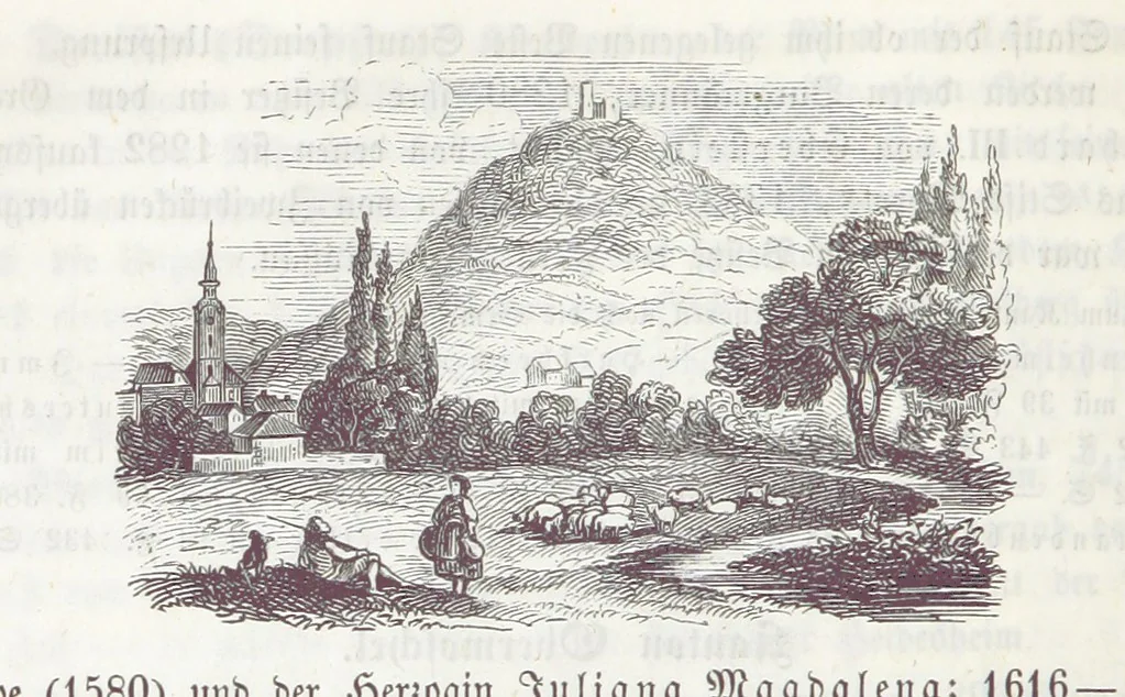 An illustration from Bayern. Ein geographisch-statistisch-historisches Handbuch des Königreiches ... Mit 300 Illustrationen, 1852, leaf 410