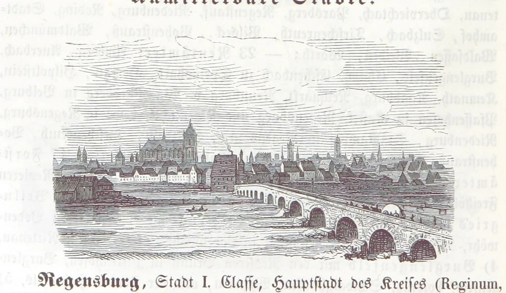 An illustration from Bayern. Ein geographisch-statistisch-historisches Handbuch des Königreiches ... Mit 300 Illustrationen, 1852, leaf 472