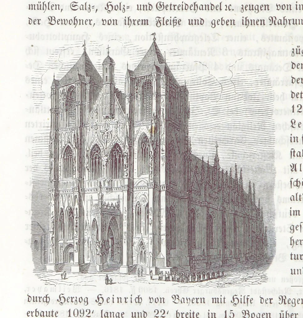 An illustration from Bayern. Ein geographisch-statistisch-historisches Handbuch des Königreiches ... Mit 300 Illustrationen, 1852, leaf 474