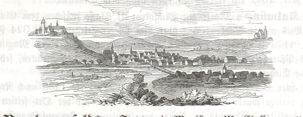 An illustration from Bayern. Ein geographisch-statistisch-historisches Handbuch des Königreiches ... Mit 300 Illustrationen, 1852, leaf 485