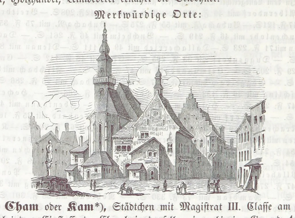 An illustration from Bayern. Ein geographisch-statistisch-historisches Handbuch des Königreiches ... Mit 300 Illustrationen, 1852, leaf 490