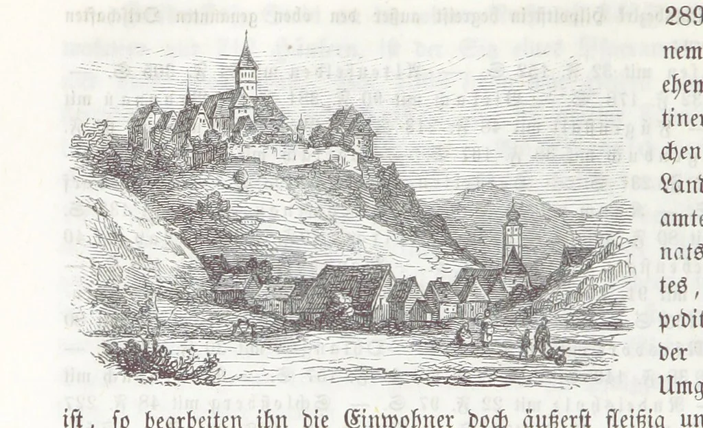 An illustration from Bayern. Ein geographisch-statistisch-historisches Handbuch des Königreiches ... Mit 300 Illustrationen, 1852, leaf 508