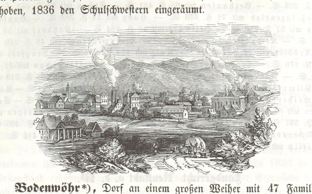 An illustration from Bayern. Ein geographisch-statistisch-historisches Handbuch des Königreiches ... Mit 300 Illustrationen, 1852, leaf 527