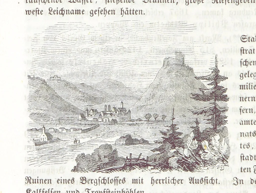 An illustration from Bayern. Ein geographisch-statistisch-historisches Handbuch des Königreiches ... Mit 300 Illustrationen, 1852, leaf 538
