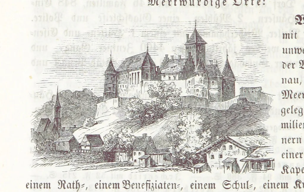 An illustration from Bayern. Ein geographisch-statistisch-historisches Handbuch des Königreiches ... Mit 300 Illustrationen, 1852, leaf 572