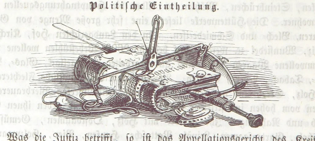An illustration from Bayern. Ein geographisch-statistisch-historisches Handbuch des Königreiches ... Mit 300 Illustrationen, 1852, leaf 580
