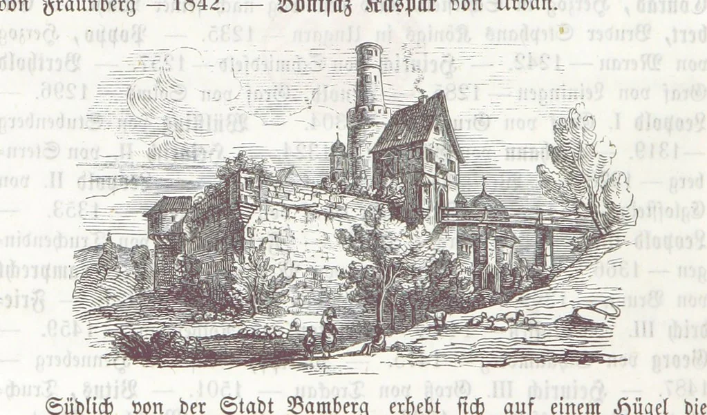 An illustration from Bayern. Ein geographisch-statistisch-historisches Handbuch des Königreiches ... Mit 300 Illustrationen, 1852, leaf 592