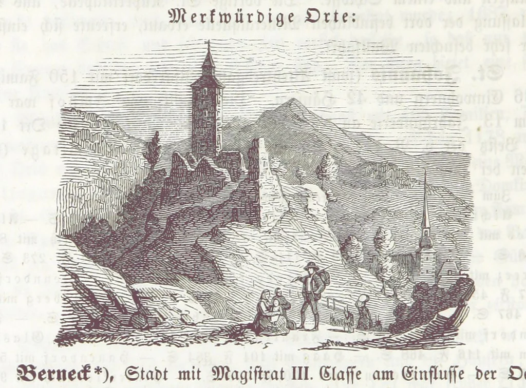 An illustration from Bayern. Ein geographisch-statistisch-historisches Handbuch des Königreiches ... Mit 300 Illustrationen, 1852, leaf 608