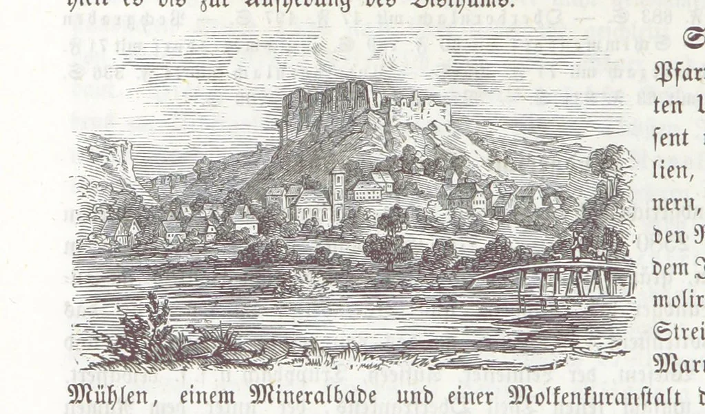An illustration from Bayern. Ein geographisch-statistisch-historisches Handbuch des Königreiches ... Mit 300 Illustrationen, 1852, leaf 618