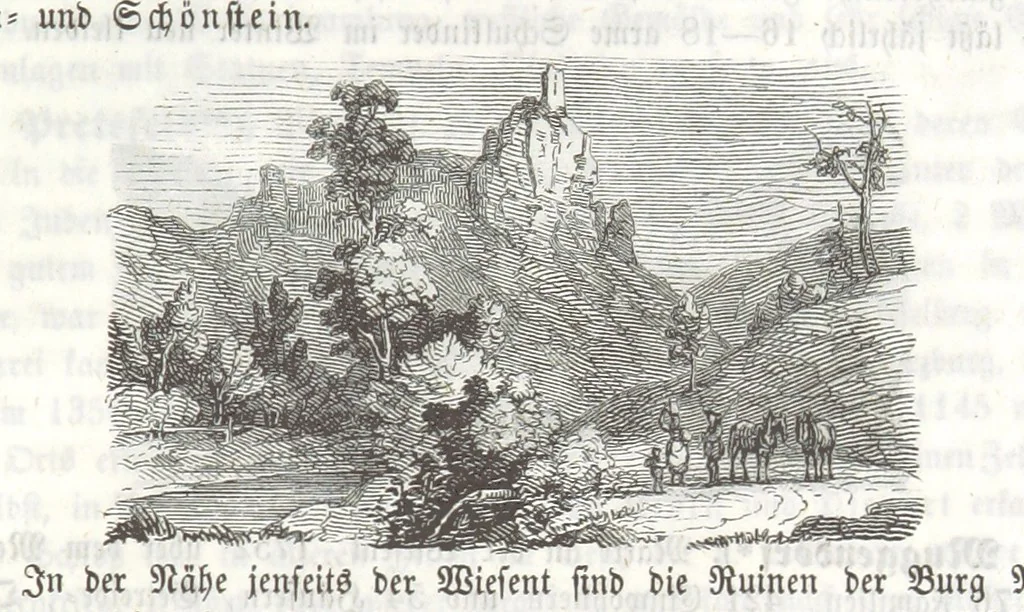 An illustration from Bayern. Ein geographisch-statistisch-historisches Handbuch des Königreiches ... Mit 300 Illustrationen, 1852, leaf 619