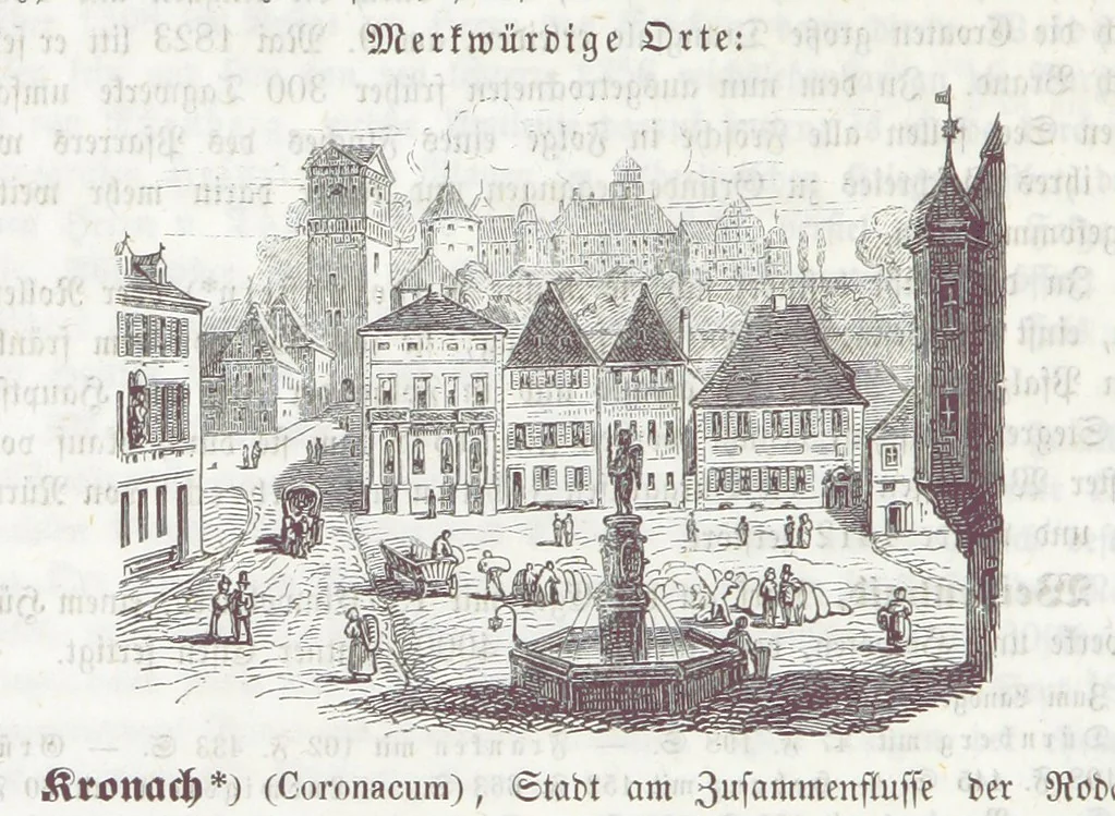 An illustration from Bayern. Ein geographisch-statistisch-historisches Handbuch des Königreiches ... Mit 300 Illustrationen, 1852, leaf 642