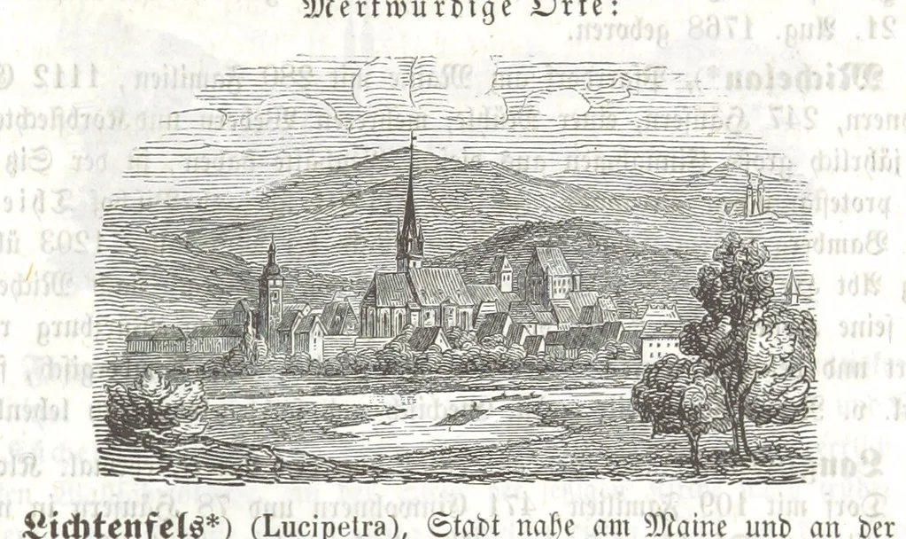 An illustration from Bayern. Ein geographisch-statistisch-historisches Handbuch des Königreiches ... Mit 300 Illustrationen, 1852, leaf 645