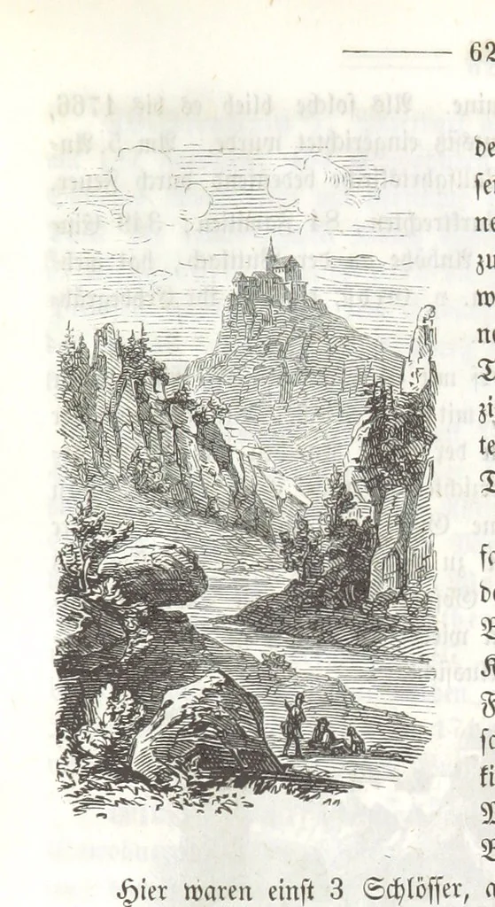 An illustration from Bayern. Ein geographisch-statistisch-historisches Handbuch des Königreiches ... Mit 300 Illustrationen, 1852, leaf 663