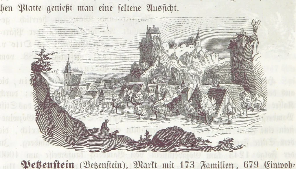 An illustration from Bayern. Ein geographisch-statistisch-historisches Handbuch des Königreiches ... Mit 300 Illustrationen, 1852, leaf 664
