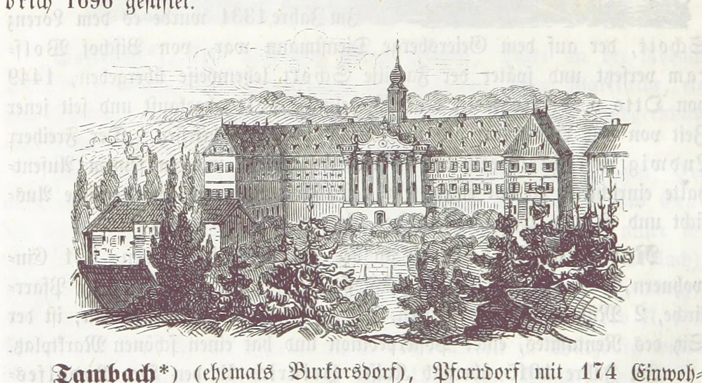 An illustration from Bayern. Ein geographisch-statistisch-historisches Handbuch des Königreiches ... Mit 300 Illustrationen, 1852, leaf 678