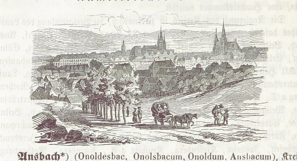 An illustration from Bayern. Ein geographisch-statistisch-historisches Handbuch des Königreiches ... Mit 300 Illustrationen, 1852, leaf 708