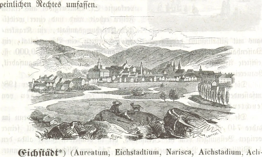 An illustration from Bayern. Ein geographisch-statistisch-historisches Handbuch des Königreiches ... Mit 300 Illustrationen, 1852, leaf 711