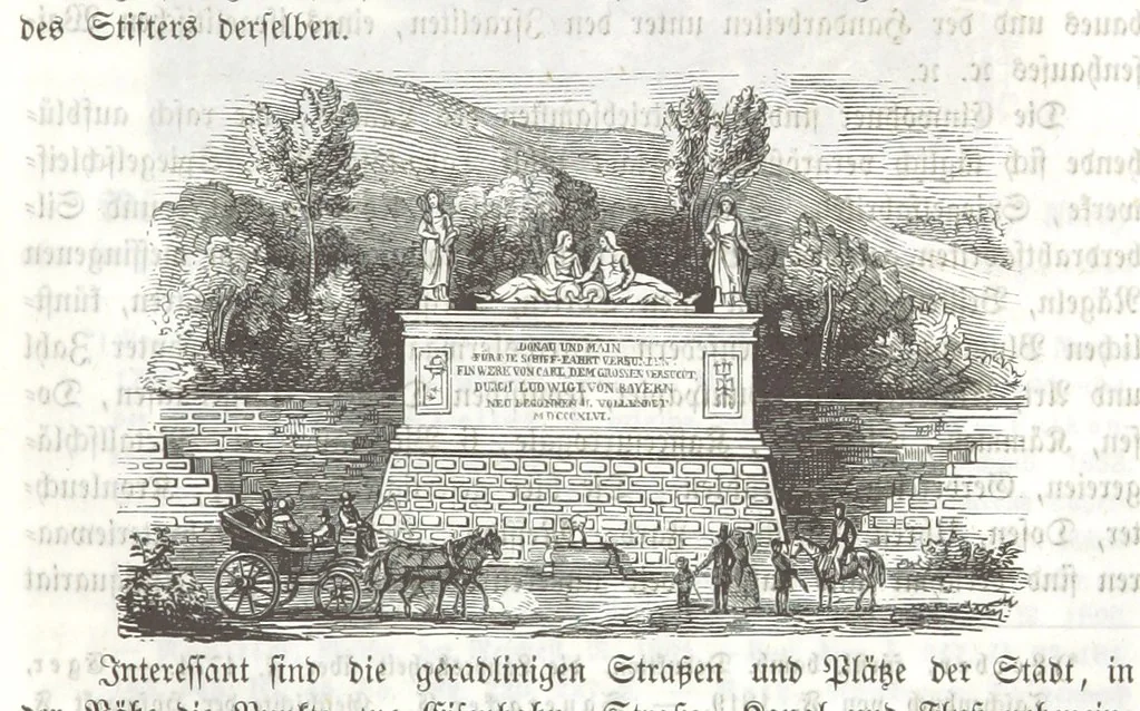 An illustration from Bayern. Ein geographisch-statistisch-historisches Handbuch des Königreiches ... Mit 300 Illustrationen, 1852, leaf 717