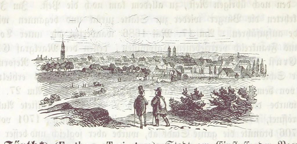 An illustration from Bayern. Ein geographisch-statistisch-historisches Handbuch des Königreiches ... Mit 300 Illustrationen, 1852, leaf 718