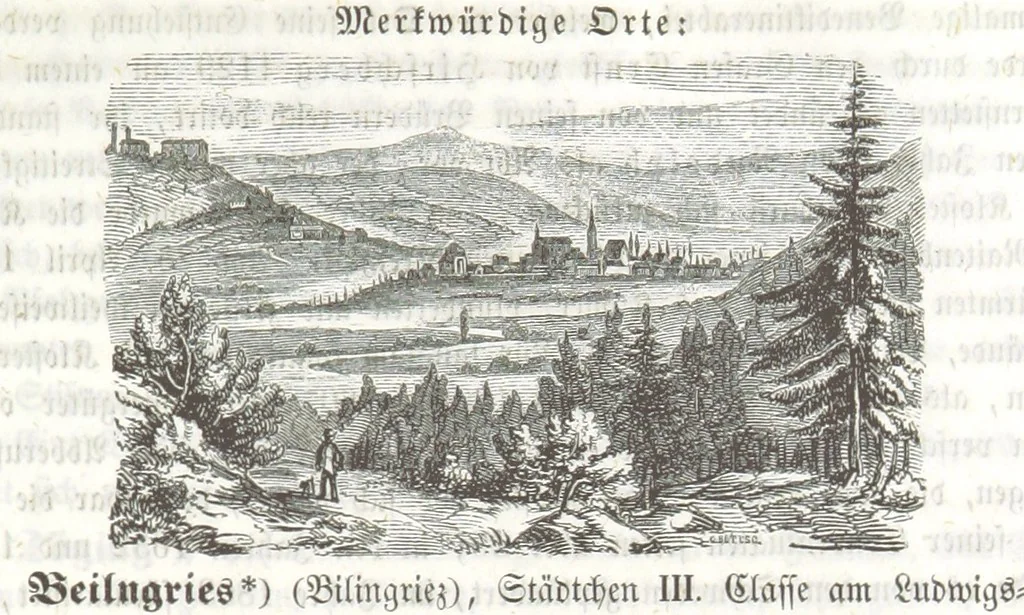 An illustration from Bayern. Ein geographisch-statistisch-historisches Handbuch des Königreiches ... Mit 300 Illustrationen, 1852, leaf 735
